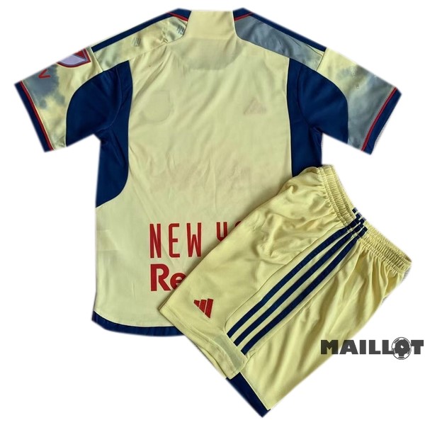 Foot Maillot Pas Cher Domicile Conjunto De Homme New York Red Bulls 2023 2024 Jaune