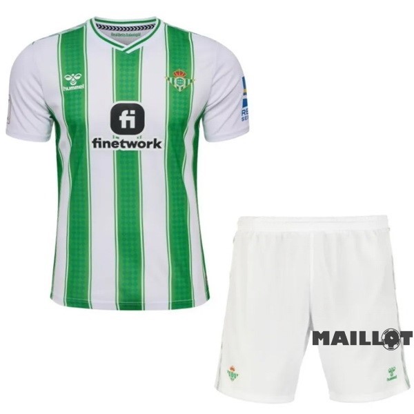Foot Maillot Pas Cher Domicile Conjunto De Homme Real Betis 2023 2024 Vert