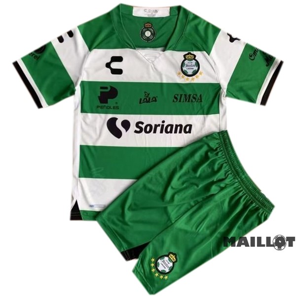 Foot Maillot Pas Cher Domicile Conjunto De Homme Santos Laguna 2022 2023 Blanc