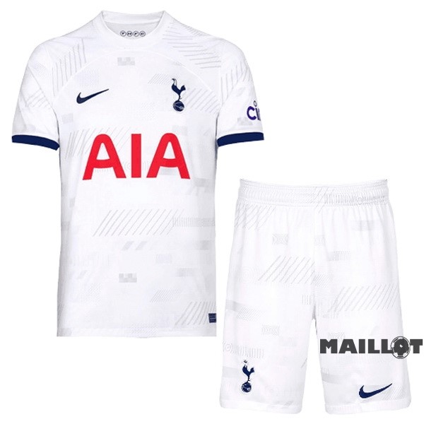 Foot Maillot Pas Cher Domicile Conjunto De Homme Tottenham Hotspur 2023 2024 Blanc