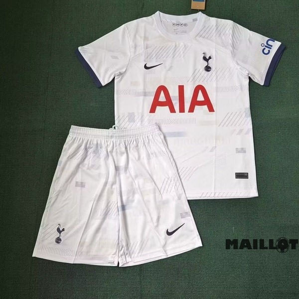 Foot Maillot Pas Cher Domicile Conjunto De Homme Tottenham Hotspur 2023 2024 Blanc