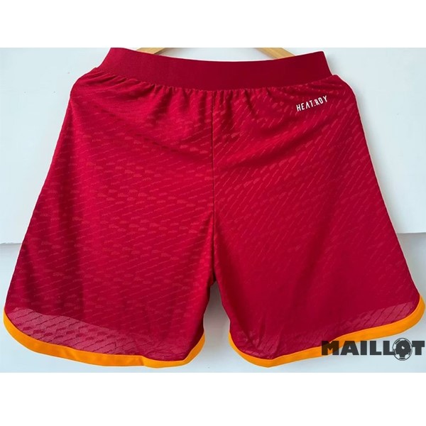 Foot Maillot Pas Cher Domicile Joueurs Pantalon As Roma 2023 2024 Rouge