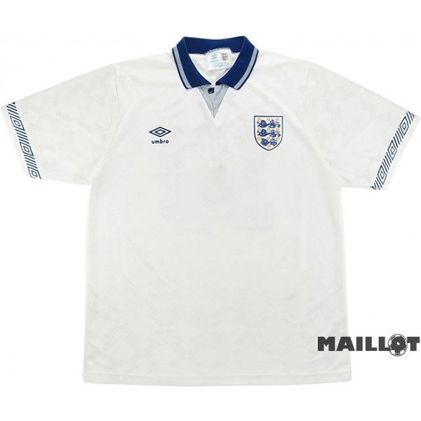 Foot Maillot Pas Cher Domicile Maillot Angleterre Retro 1990 Blanc