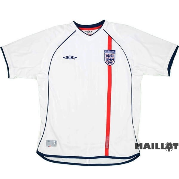 Foot Maillot Pas Cher Domicile Maillot Angleterre Retro 2002 Blanc