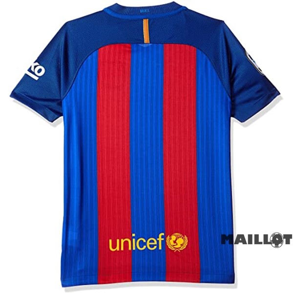 Foot Maillot Pas Cher Domicile Maillot Barcelona Retro 2016 2017 Bleu Rouge
