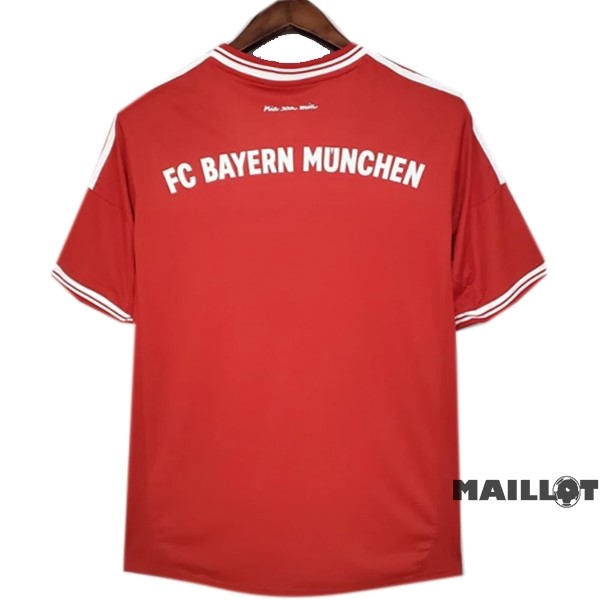 Foot Maillot Pas Cher Domicile Maillot Bayern Múnich Retro 2013 2014 I Rouge