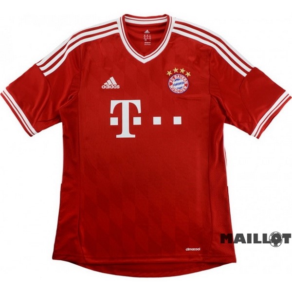 Foot Maillot Pas Cher Domicile Maillot Bayern Múnich Retro 2013 2014 Rouge