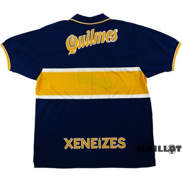 Foot Maillot Pas Cher Domicile Maillot Boca Juniors Retro 1996 1997 Bleu