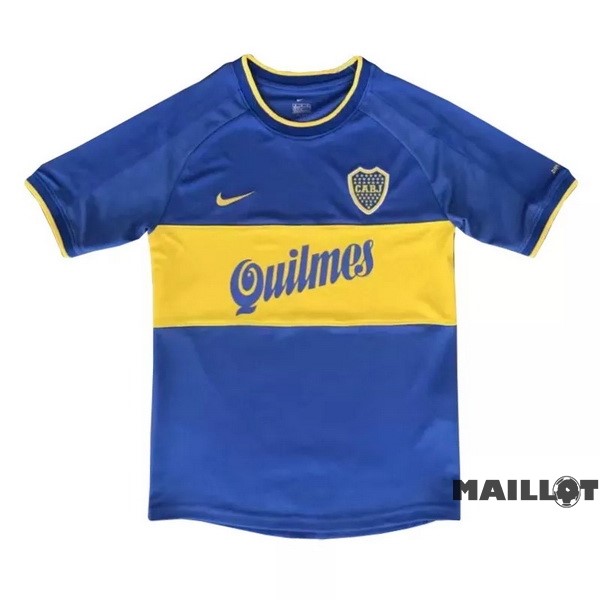 Foot Maillot Pas Cher Domicile Maillot Boca Juniors Retro 2000 Bleu