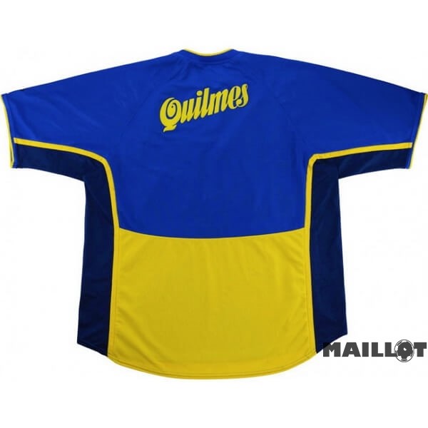 Foot Maillot Pas Cher Domicile Maillot Boca Juniors Retro 2001 Bleu