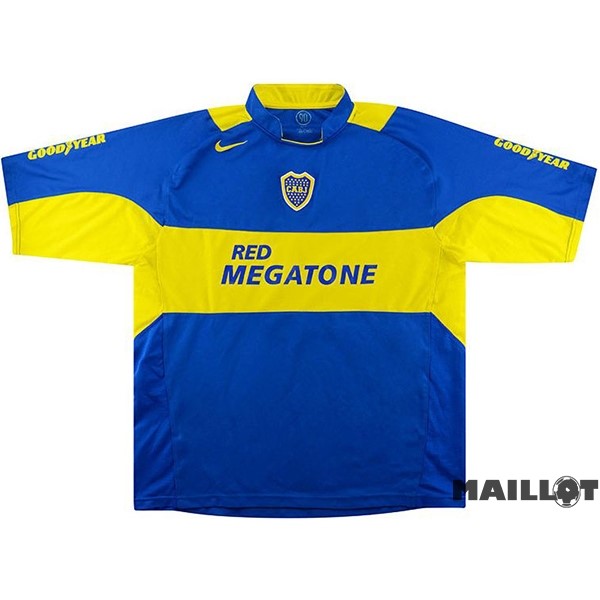 Foot Maillot Pas Cher Domicile Maillot Boca Juniors Retro 2005 2006 Bleu