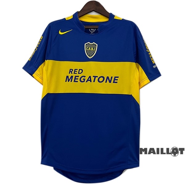 Foot Maillot Pas Cher Domicile Maillot Boca Juniors Retro 2005 2006 Bleu