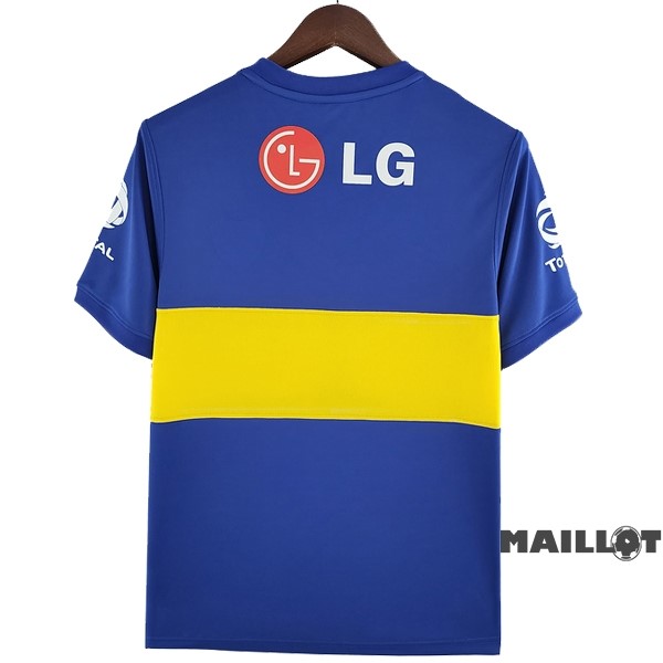Foot Maillot Pas Cher Domicile Maillot Boca Juniors Retro 2009 2010 Bleu