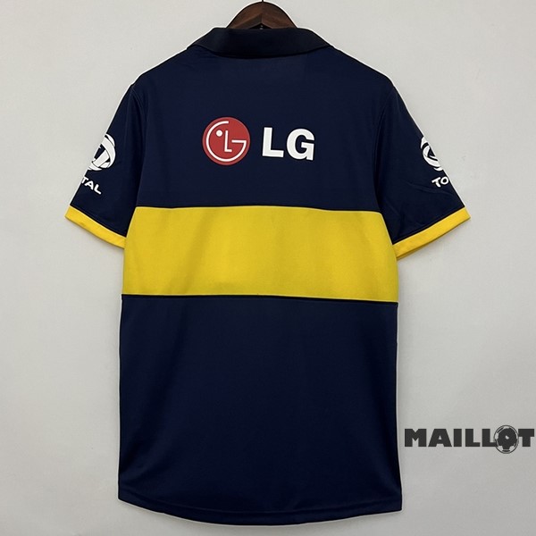 Foot Maillot Pas Cher Domicile Maillot Boca Juniors Retro 2009 2010 Bleu