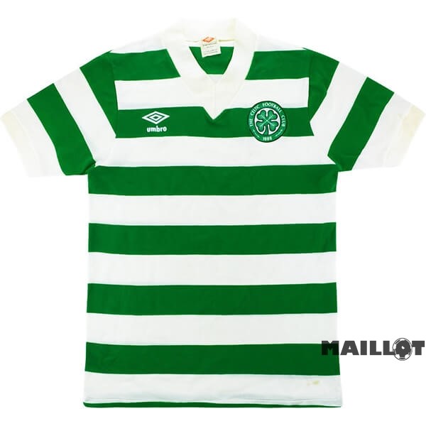 Foot Maillot Pas Cher Domicile Maillot Celtic Retro 1980 1982 Vert