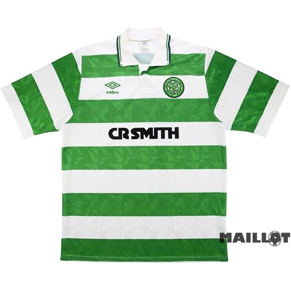 Foot Maillot Pas Cher Domicile Maillot Celtic Retro 1989 1991 Vert