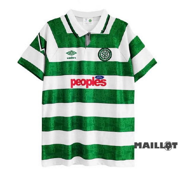 Foot Maillot Pas Cher Domicile Maillot Celtic Retro 1991 1992 Vert