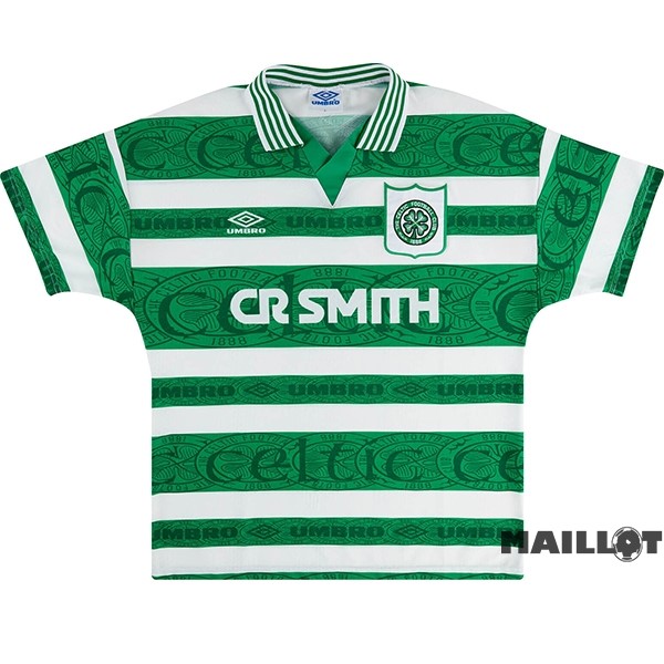 Foot Maillot Pas Cher Domicile Maillot Celtic Retro 1995 1997 Vert