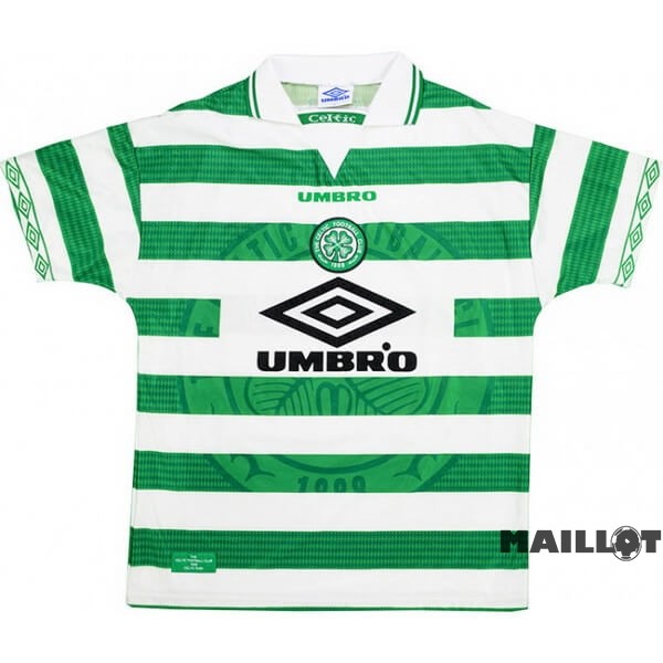 Foot Maillot Pas Cher Domicile Maillot Celtic Retro 1997 1999 Vert