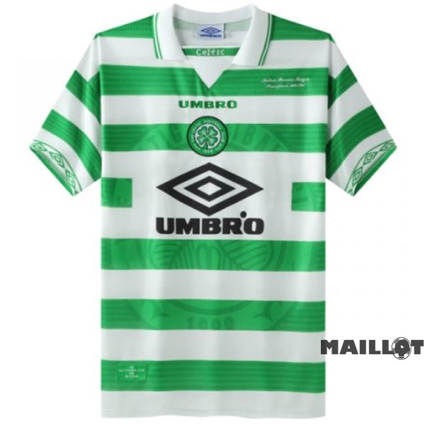 Foot Maillot Pas Cher Domicile Maillot Celtic Retro 1998 Vert