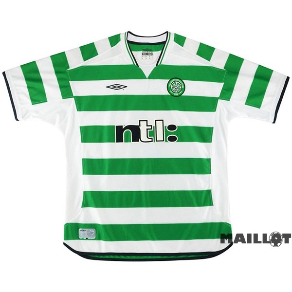 Foot Maillot Pas Cher Domicile Maillot Celtic Retro 2001 2003 Vert