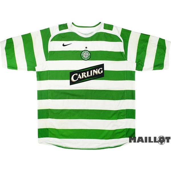 Foot Maillot Pas Cher Domicile Maillot Celtic Retro 2005 2006 Vert