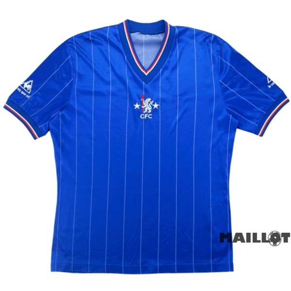 Foot Maillot Pas Cher Domicile Maillot Chelsea Retro 1981 1983 Bleu