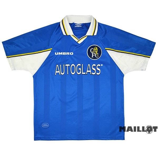 Foot Maillot Pas Cher Domicile Maillot Chelsea Retro 1997 1999 Bleu