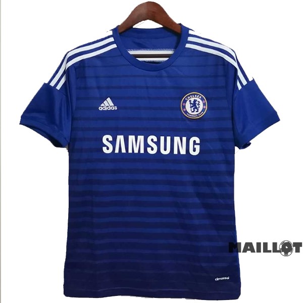 Foot Maillot Pas Cher Domicile Maillot Chelsea Retro 2014 2015 Bleu