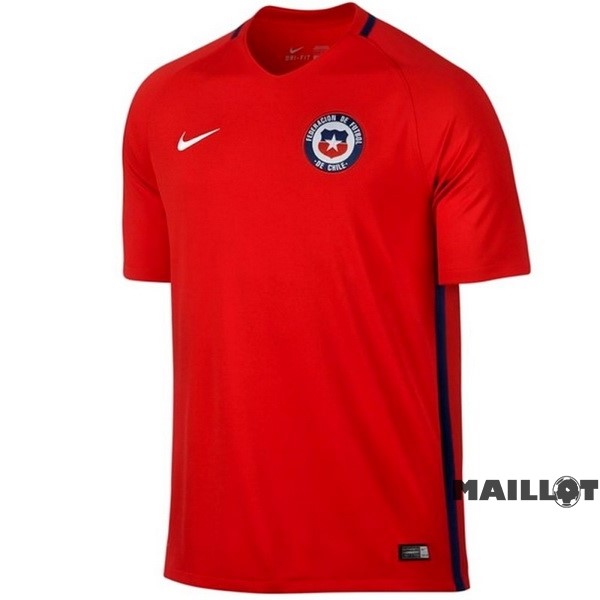 Foot Maillot Pas Cher Domicile Maillot Chili Retro 2016 Rouge