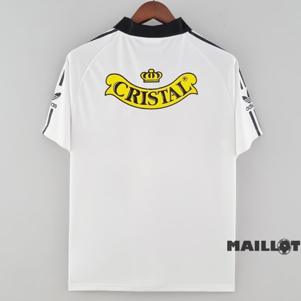 Foot Maillot Pas Cher Domicile Maillot Colo Colo Retro 1992 1993 Blanc