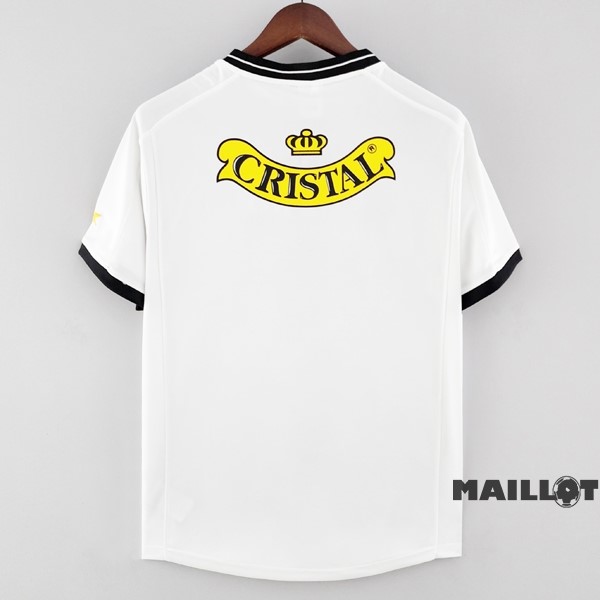 Foot Maillot Pas Cher Domicile Maillot Colo Colo Retro 2000 2001 Blanc