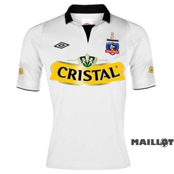 Foot Maillot Pas Cher Domicile Maillot Colo Colo Retro 2013 Blanc