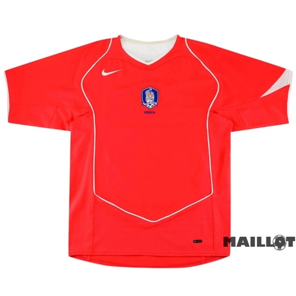 Foot Maillot Pas Cher Domicile Maillot Corée Retro 2004 2006 Rouge