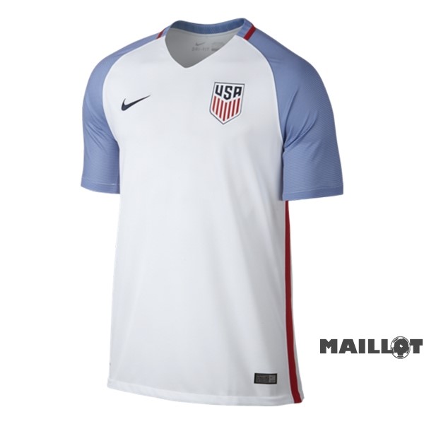 Foot Maillot Pas Cher Domicile Maillot Estados Unidos Retro 2016 Blanc