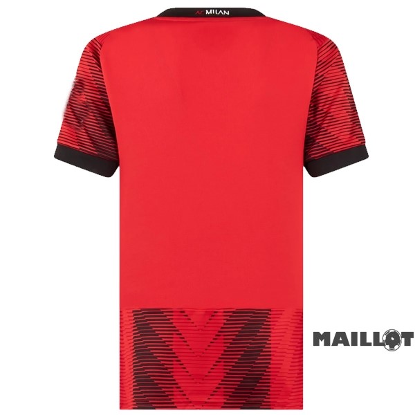 Foot Maillot Pas Cher Domicile Maillot Femme AC Milan 2023 2024 Rouge