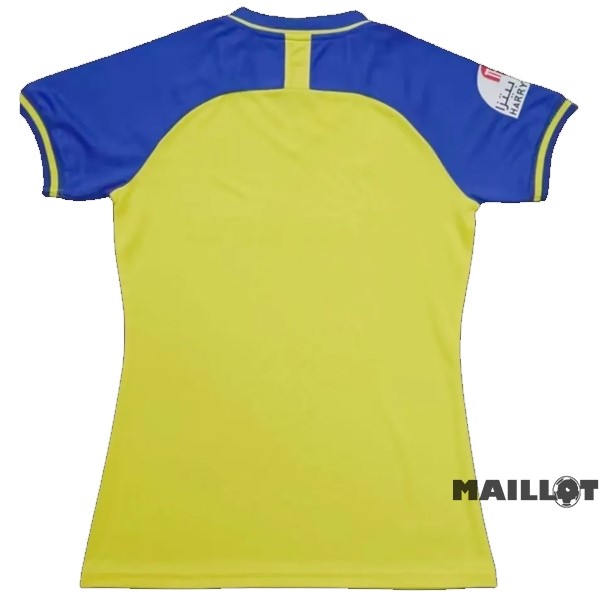 Foot Maillot Pas Cher Domicile Maillot Femme Al Nassr 2022 2023 Jaune