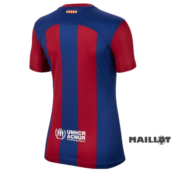 Foot Maillot Pas Cher Domicile Maillot Femme Barcelona 2023 2024 Bleu Rouge