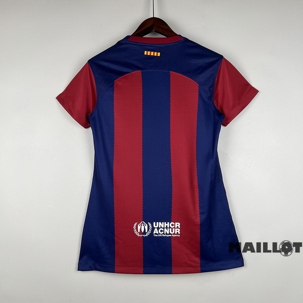 Foot Maillot Pas Cher Domicile Maillot Femme Barcelona 2023 2024 Bleu Rouge