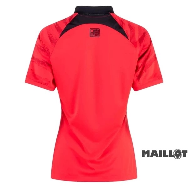 Foot Maillot Pas Cher Domicile Maillot Femme Corée 2022 Rouge