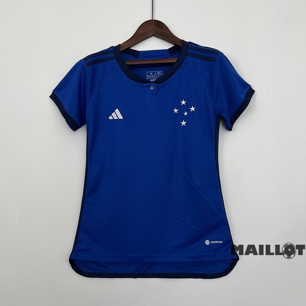 Foot Maillot Pas Cher Domicile Maillot Femme Cruzeiro EC 2023 2024 Bleu