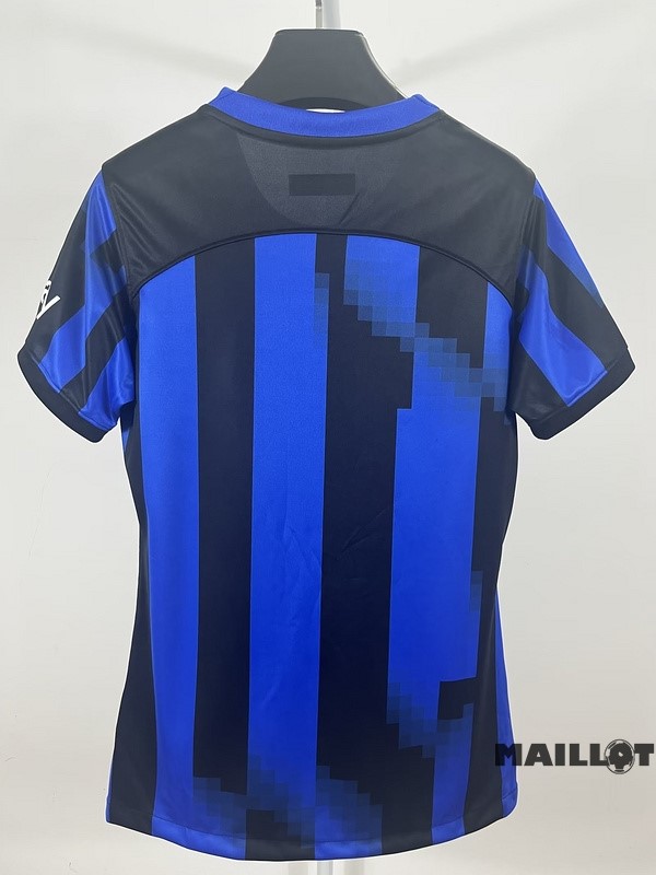 Foot Maillot Pas Cher Domicile Maillot Femme Inter de Milán 2023 2024 Bleu