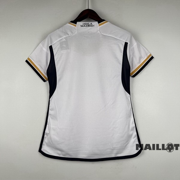 Foot Maillot Pas Cher Domicile Maillot Femme Real Madrid 2023 2024 Blanc