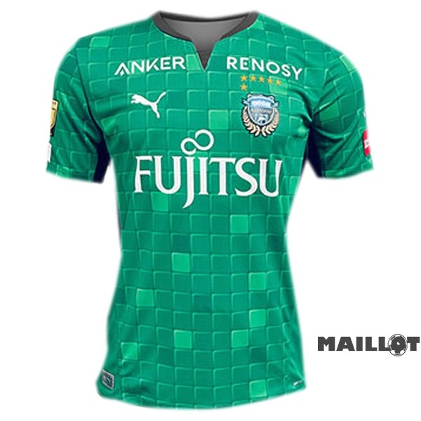 Foot Maillot Pas Cher Domicile Maillot Gardien Kawasaki Frontale 2022 2023 Vert