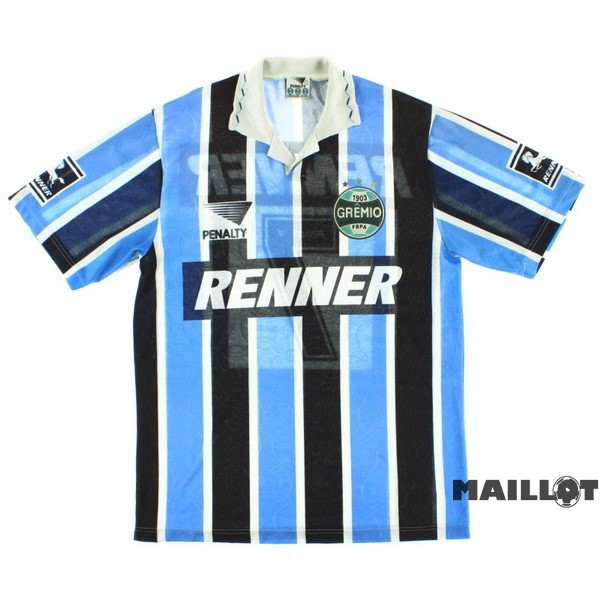 Foot Maillot Pas Cher Domicile Maillot Grêmio Retro 1995 Bleu