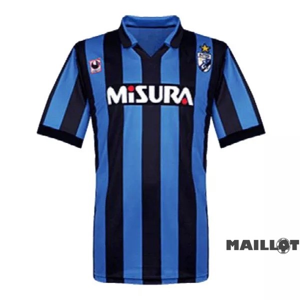 Foot Maillot Pas Cher Domicile Maillot Inter Milán Retro 1988 1989 Bleu