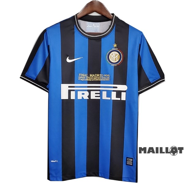 Foot Maillot Pas Cher Domicile Maillot Inter Milán Retro 2009 2010 Blanc