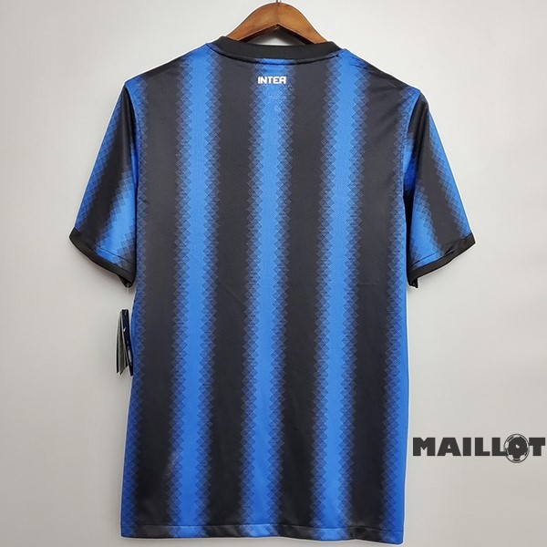 Foot Maillot Pas Cher Domicile Maillot Inter Milán Retro 2010 2011 Bleu