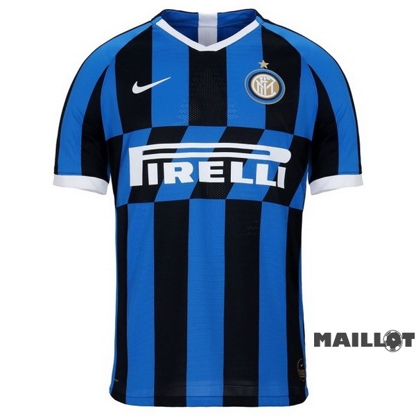 Foot Maillot Pas Cher Domicile Maillot Inter Milán Retro 2019 2020 Bleu