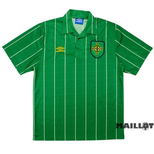 Foot Maillot Pas Cher Domicile Maillot Irlande Del Norte Retro 1992 1994 Vert